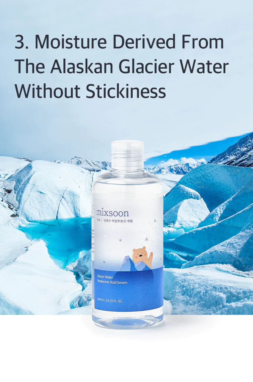 Mixsoon - Glacier Water Hyaluronic Acid Serum [300ml]