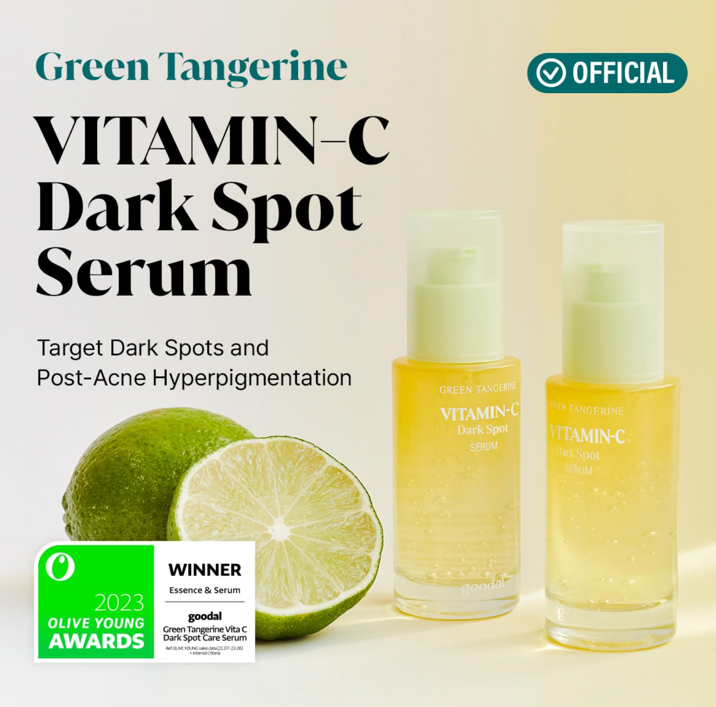 Goodal - Green Tangerine Vita C Dark Spot Care Serum 40ml