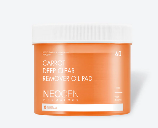 Neogen - Carrot Deep Clear Remover Oil Pad 150ml